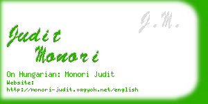 judit monori business card